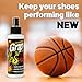 Performance Grip Basketball Shoe Spray 8 Oz – Grip Spray for Basketball Shoes Bottom – Non-Sticky Mist That Rejuvenates Soles & Boosts Traction