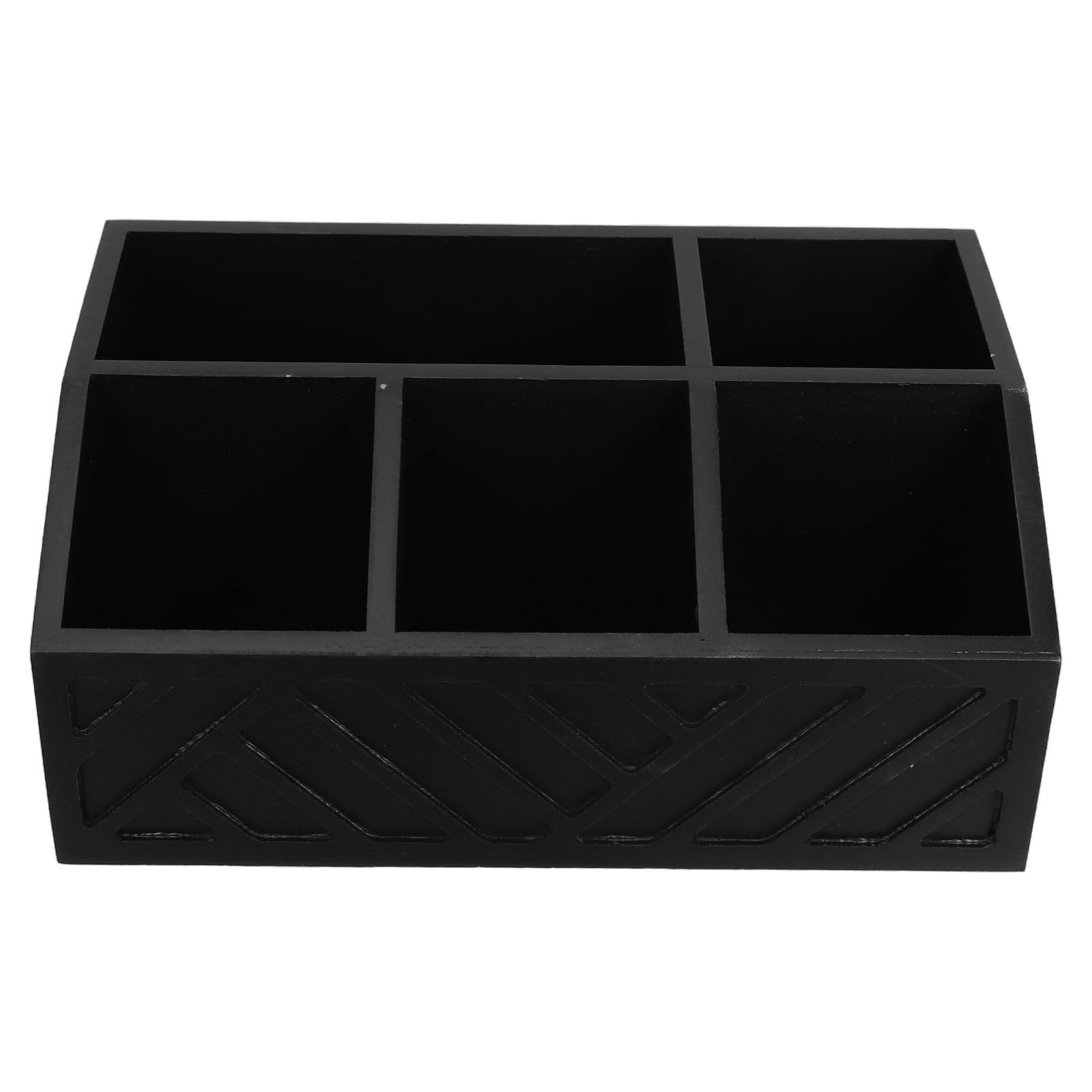 GLEAVI Coffee Organizer Station: Wooden Tea Bag Holder - Coffee Cup Storage Box For Kitchen Countertop - Solid Wood Storage Case 11.7x7.6x3.2