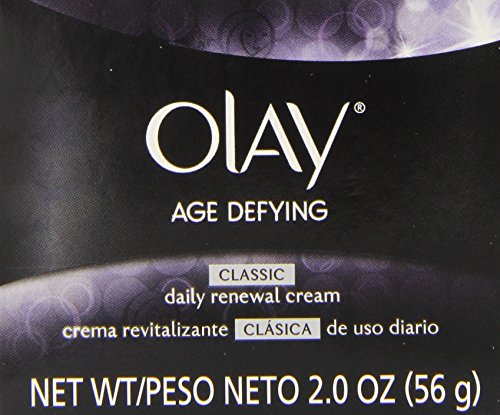 Olay Age Defying Classic Daily Renewal Cream Facial Moisturizer, 2 Ounce