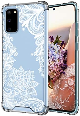 Cutebe Case for Galaxy S20, Shockproof Series Hard PC+ TPU Bumper Protective Case for Samsung Galaxy S20 6.2 Inch 2020 Release White