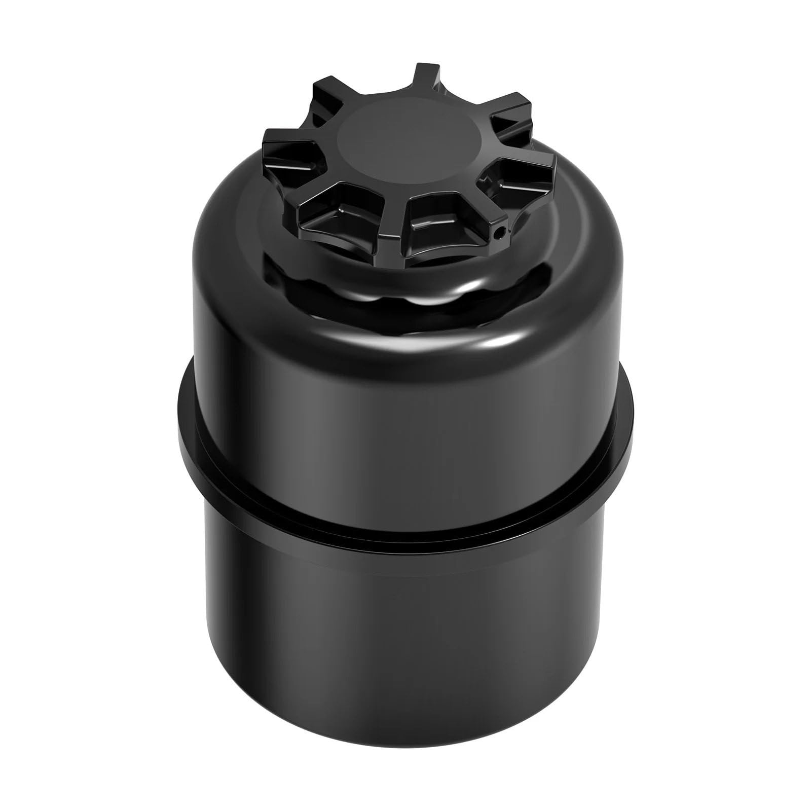 Aluminiowy zbiornik wspomagania układu kierowniczego pasuje do Bmw E81 E82 E87 E90 E92 E91 E46 E36 E39 E60 E30 32416851217 Zbiornik Wspomagania Kierownicy(Black)