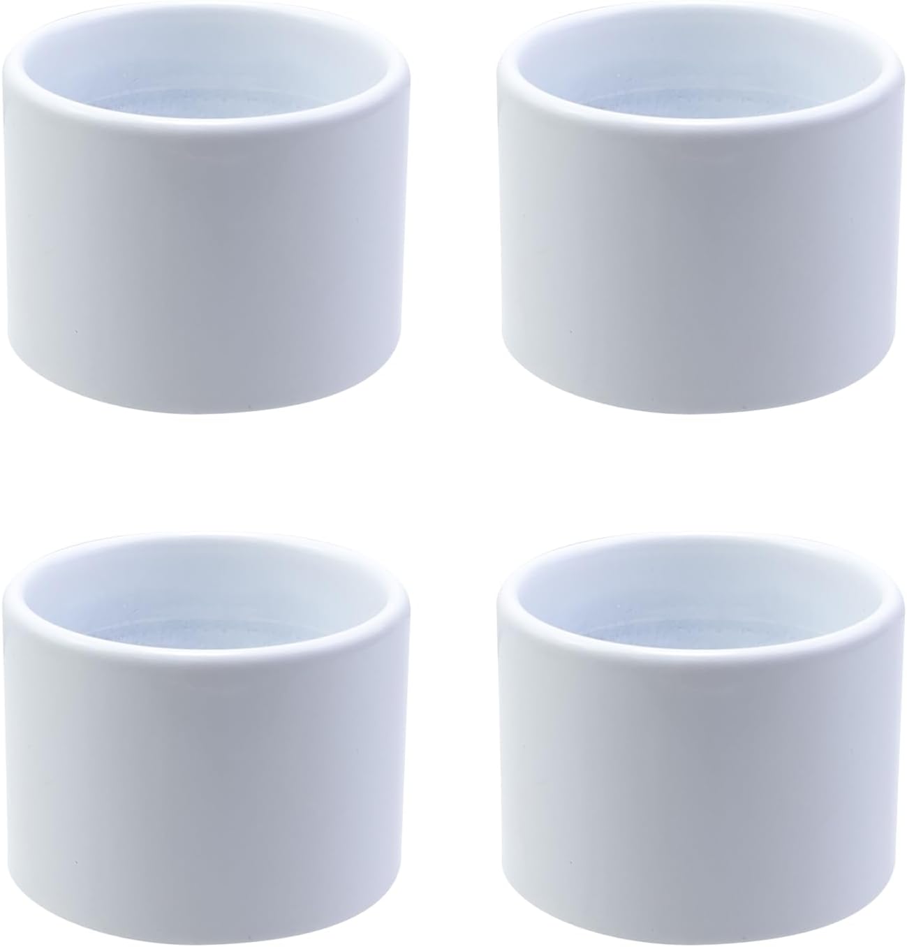Wealrit 4 Pcs Metal Light Socket Shade Ring Lamp Shade Collar Rings Lock E26 Ceramic/Porcelain Socket 1-1/2 Thread Diameter(Black)