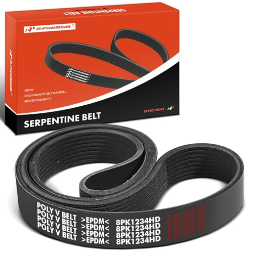 Courroie serpentine de rechange pour camions International 1984-1989