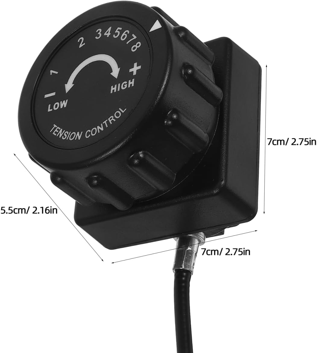 ibasenice Exercise Bike Resistance Knob Indoor Cycling Tension Adjustment Smooth Control Replacement for Home Gyms Compact Design