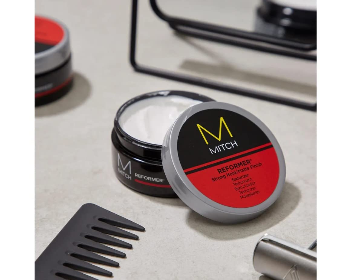 Paul Mitchell MITCH Reformer, pasta effetto opaco,tenuta forte, finitura opaca, per tutti i tipi di capelli, specialmente capelli fini e sottili - 85 g