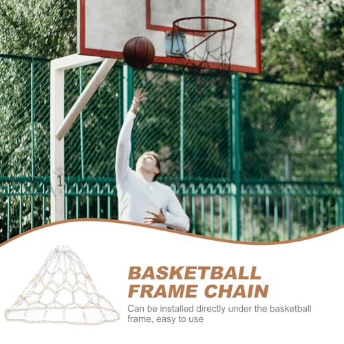 Filet de basket en fer résistant aux intempéries pour parcs publics - 3