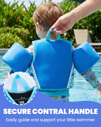 Image of Gogokids Puddle Float Jumper 33-66 Pounds, Toddler Swim Vest Kids Floaties