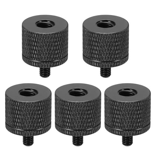 Adaptadores de trípode de aleación de aluminio PATIKIL con rosca 1/4 a M4 para montaje estable