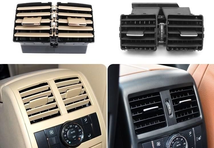 Car Decoration Suitable - Fit for Benz ML-Class W164W166 Rear Air-Conditioning Outlet Assembly and GL-Class Rear Air Outlet Nice(Alpaca Gray)