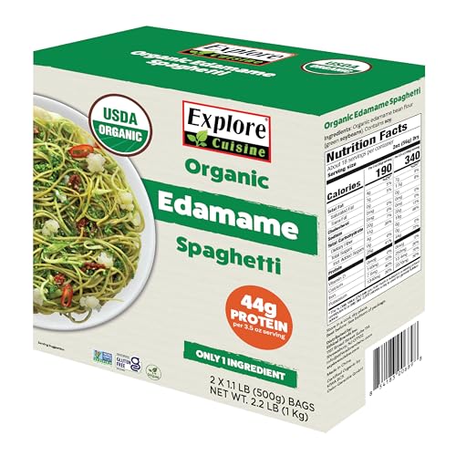 Explore Cuisine Organic Edamame Spaghetti - 2.2 lbs -...