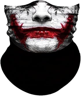 Skull Face Mask for Dust Wind Sun Protection Men Women Motorcycle Riding