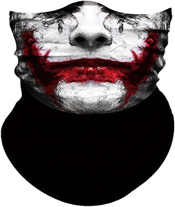 Neck Gaiter Face Mask Bandana for Dust Wind Sun Protection for Men Women