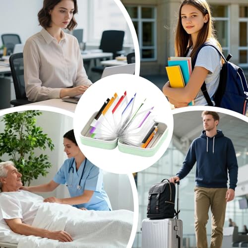 Pilulier de voyage en silicone étanche à 14 compartiments - 4