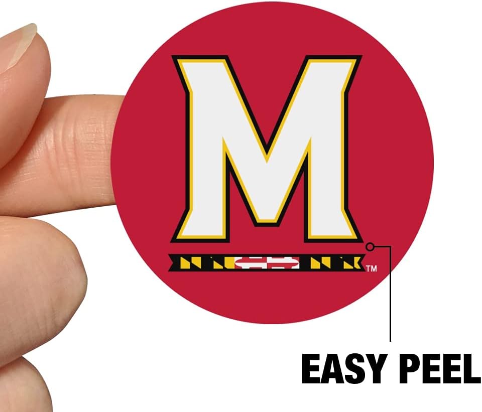 University of Maryland Primary Logo Planner Calendar Scrapbooking Crafting Stickers - Image 4