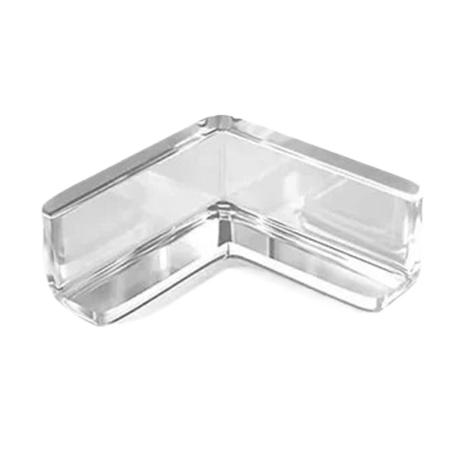 4Pcs Transparent Table Desk Corner Guard Soft Silicon Safe Protector Children Safety Edge Guards For Kids(L Shape)