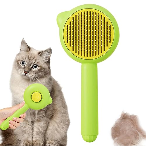 Escovas de gato para gatos de interior - Escova de pele de gatinho | Pente para animais de estimação