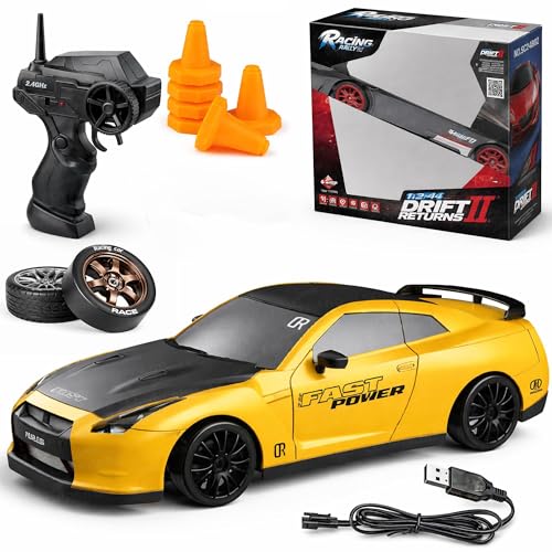 Image of TheLittleOnes 4x4 Rc Drifting Car - Rc Drift Cars High Speed Remote Control Drift Car 2.4GHz Remote Control Drift Stunt Off Road Cars 360 Rotation Toys For Kids & Adults Boys & Girls [TurboRally Pro]