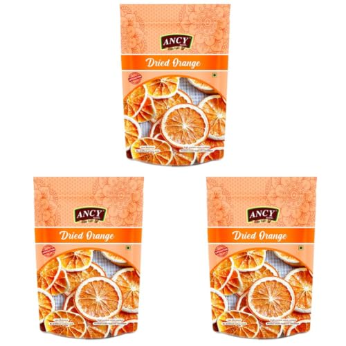 Image of Ancy Foods Premium Dry Fruits (Dried Orange), 250 Gram (Pack of 3)