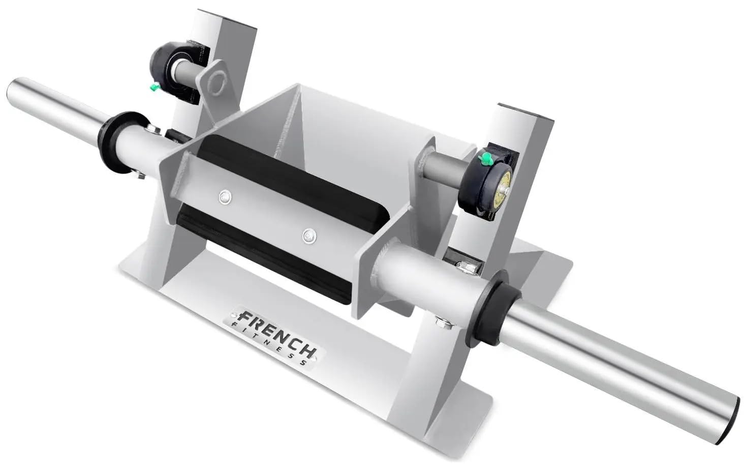 French Fitness Napa P/L Tibia Dorsi Flexion Plate Loaded – One Leg Standing & Two Feet Seated Positions, Steel, Diamond-Plated Footplate, Comfort Padding