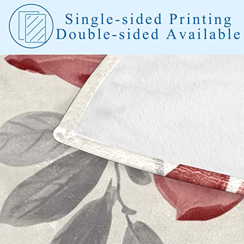 Couverture lit Magnolia plaid chaud pique-nique 150x100