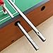 JOINPAYA 2Pcs Foosball Replacement Rods: Table Football Machine Handles - Metal Rod Desk Soccer Machine Pole for Kid and Adults