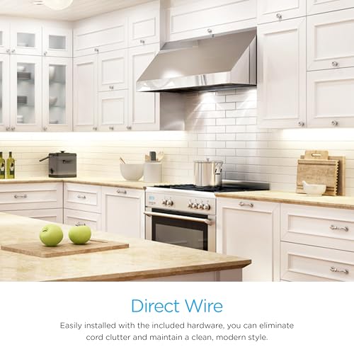 Enbrighten 26739 Premium Direct Wire, 12", Front Phase Dimming, White - Thumbnail 6