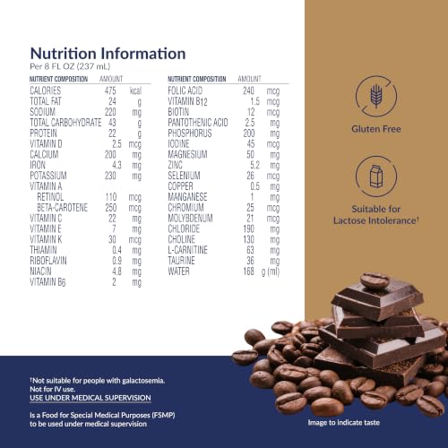 Image of Nestle Novasource Renal Nutritionally Complete Formula Cafe Mocha Flavor 8 oz Carton 24 Ct