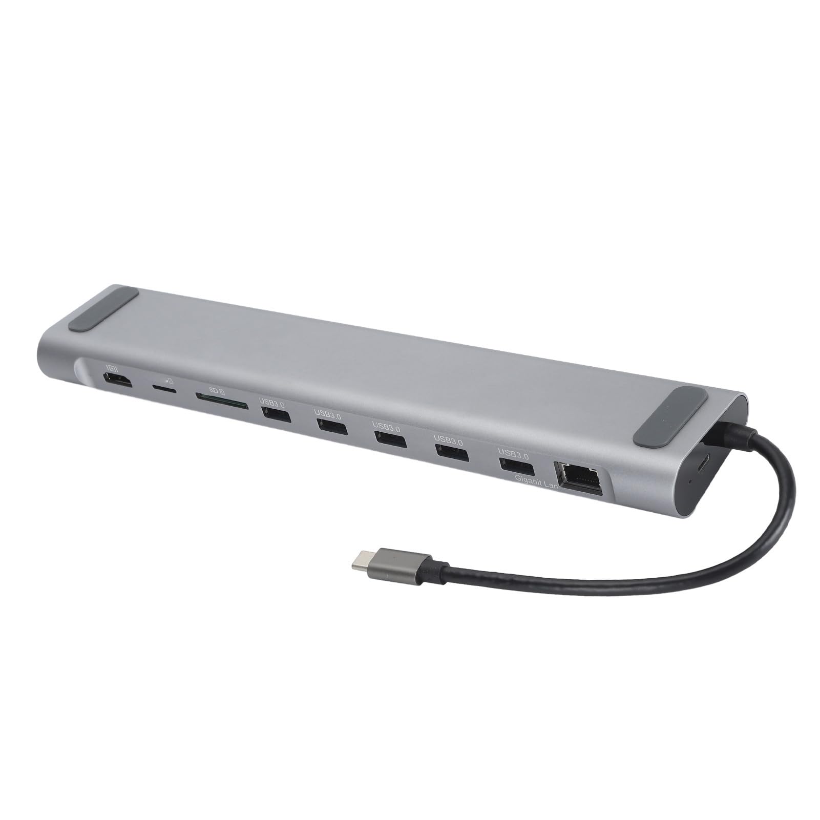 Adaptador Multipuerto 12 en 1 USB C Hub, Interfaz Multimedia 4K HD,