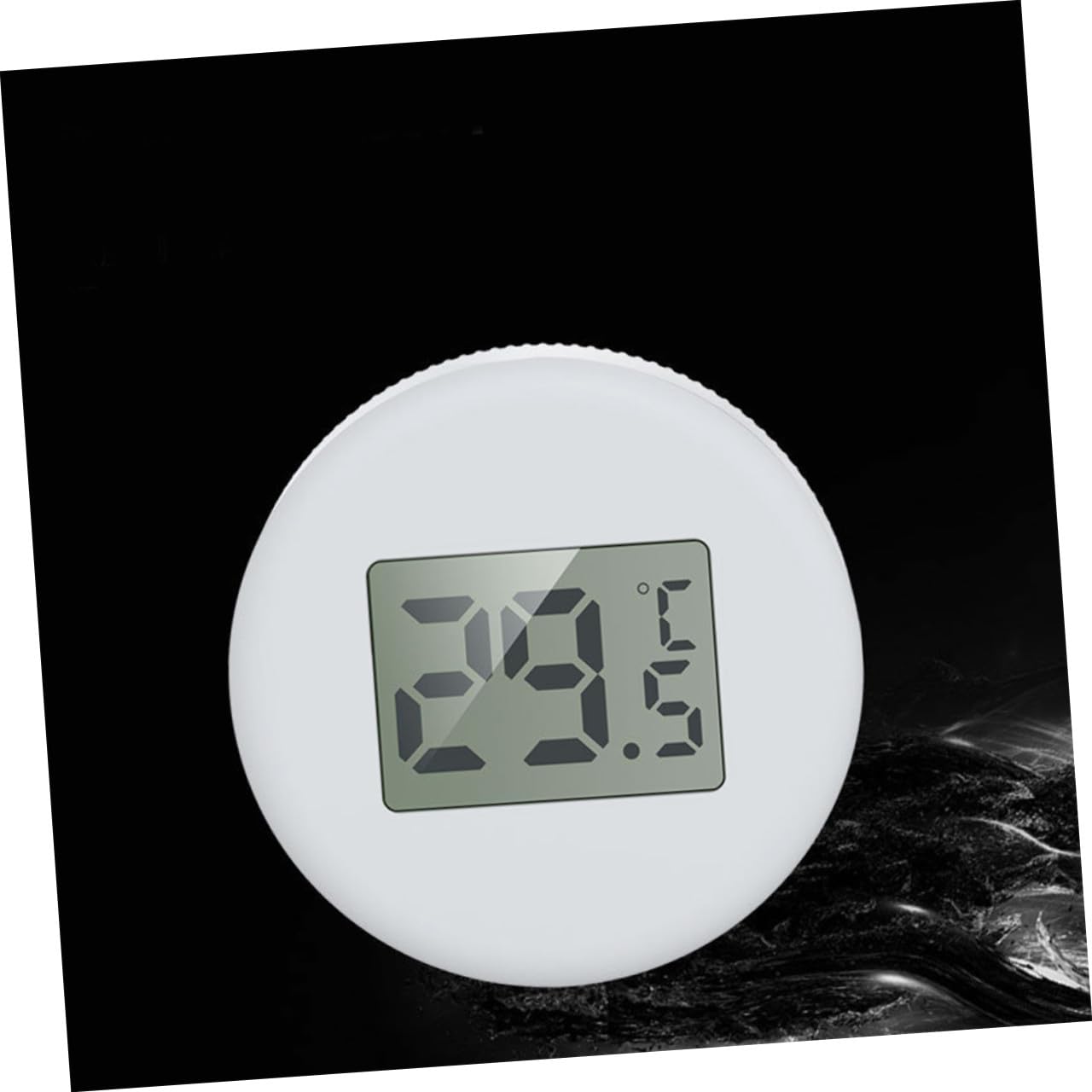 Sosoport 3 Piezas termómetro de peces Termómetro LCD pantalla LCD de ventosa hidrómetro medidor de humedad termometro digital para pecera para acuario