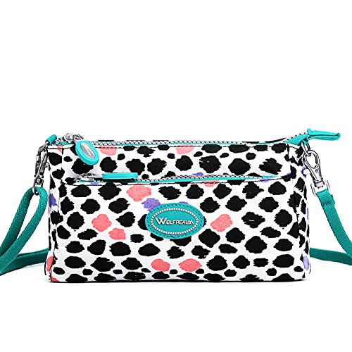 Messenger bag littéraire en nylon le sac en tissu idéal pour les cours et le bureau