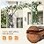 VINGLI Wooden Garden Arbor with Planter, Wedding Arch for Ceremony, Wood Garden Arbour Trellis for Plant Climbing, Pergola for Garden Backyard, Lawn, Outdoor (Olive Green)