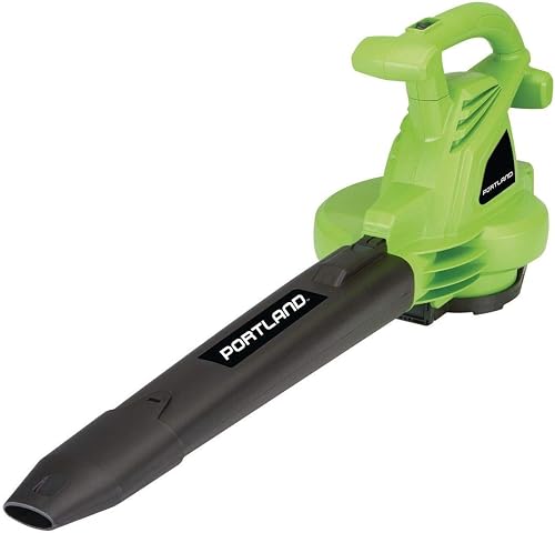 (Ship from USA) Portland 3-in-1 Electric Leaf Blower Vacuum Mulcher TriVac 230MPH/12 AMP/2 Speed/Item NO#8Y-IFW81854164765