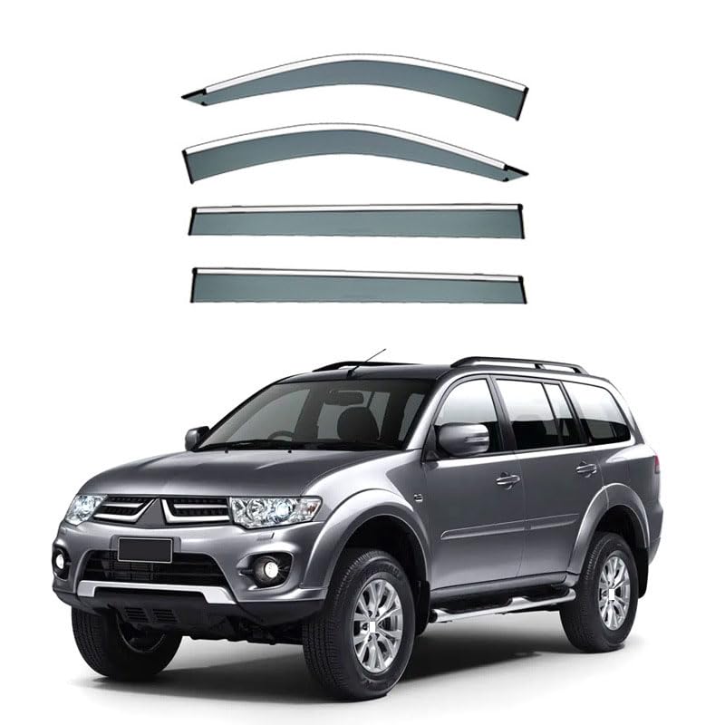 Déflecteurs de vent pour Mitsubishi Shogun Sport 2009-2015 - Kit complet 4 pièces