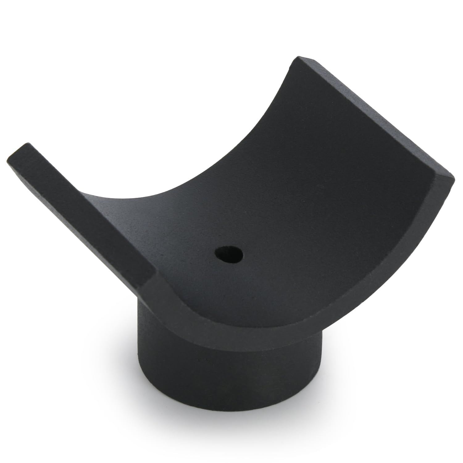 PTNHZ Steel Bottle Style Jack Adapter Lifting Axle Saddle for 3 inch Tube Black