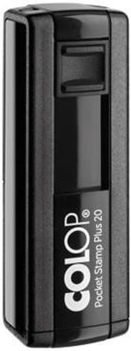Colop Plus 20 Personalised Self Inking Rubber Pocket Address Stamp Black (Black Ink)