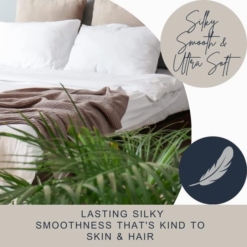 Miniatura 6 de Juego de sábanas de 5 piezas de algodón dividido tamaño King 2 piezas 39 x 80 pulgadas, 100% algodón egipcio, 800 hilos, bolsillo profundo de 18