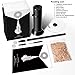 TMKEFFC Smoking Gun Portable Smoker Infuser, Handheld Cocktail Smoke Food Smoker for Meat, Sous Vide, Drinks, Cheese, Cup Cover and Wood Chips Included, Black
