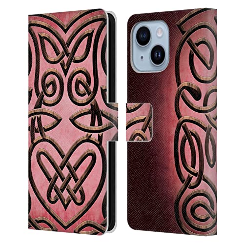 Étui portefeuille iPhone 14 Plus cuir Brigid Ashwood housse protection