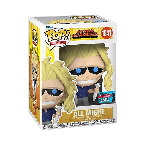 Funko Pop! Animación: My Hero Academia (Mha) - All Might With Bag &Amp; Umbrella - My Hero Academia And 2 - Figura De Vinilo Coleccionable - Idea De Regalo - Productos Oficiales - Anime Fans