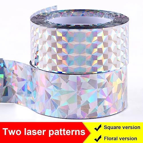 XUSIJAKQ1 Fita de susto Resistência às intempéries Longa duração Detergência de pássaros Fita reflex