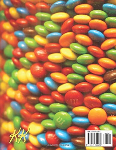 Notebook Journal: M&M's Cover - Large (8.5 x 11 inches) - 120 Pages, White - Image 2