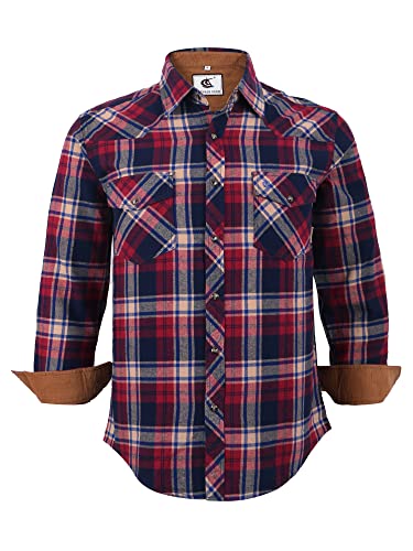 Chemise en flanelle de travail pour homme COEVALS CLUB aux finitions soignées et durables