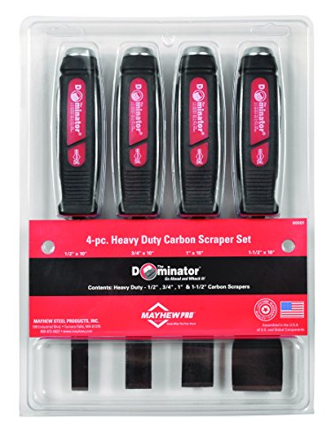 Mayhew - 60001-SP 60001 Dominator Carbon Scraper Set, 4-Piece - Thumbnail 3
