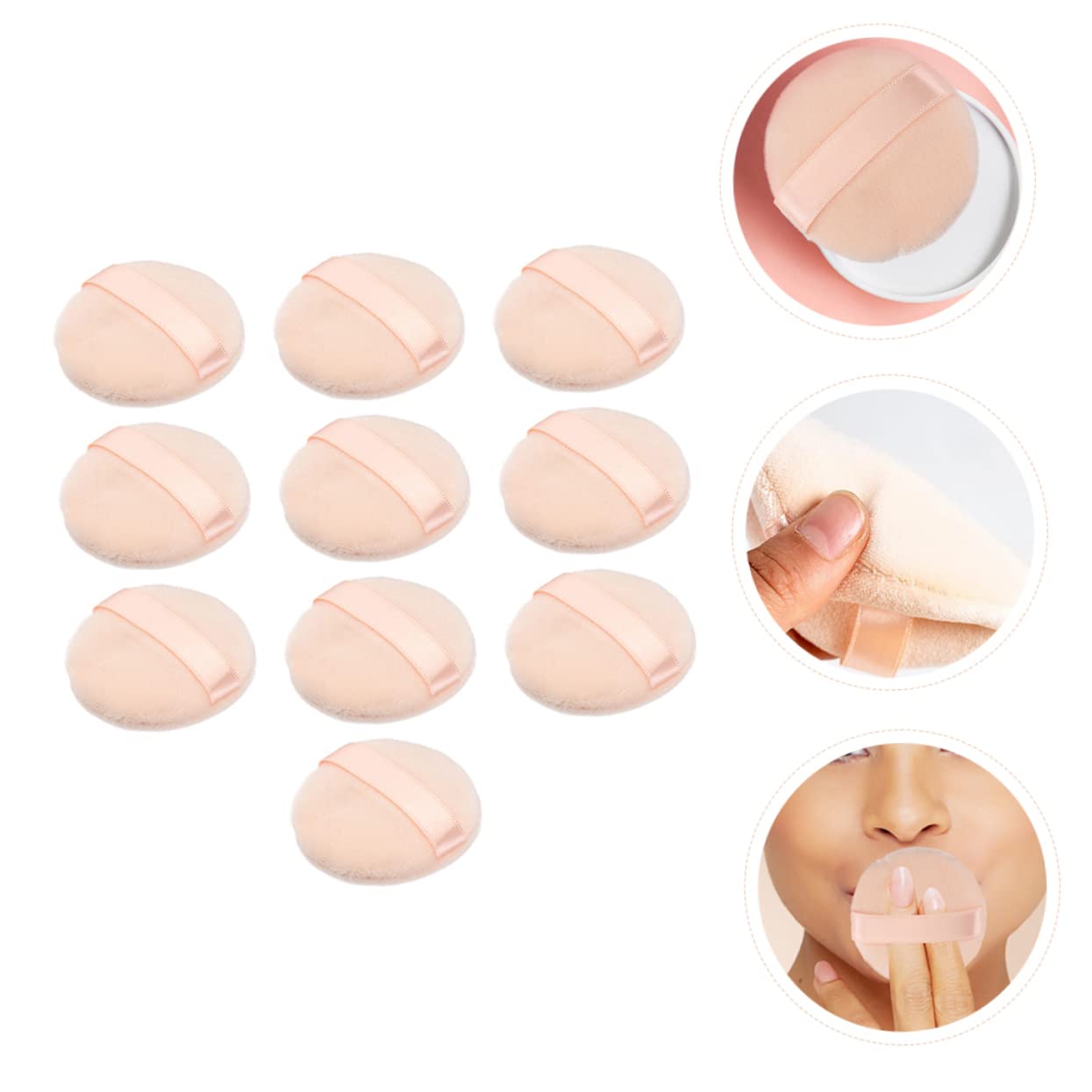 HAKIDZEL 20 Pack Women's Makeup Tool Soft Cosmetics Puff for Girls Beauty Applicator