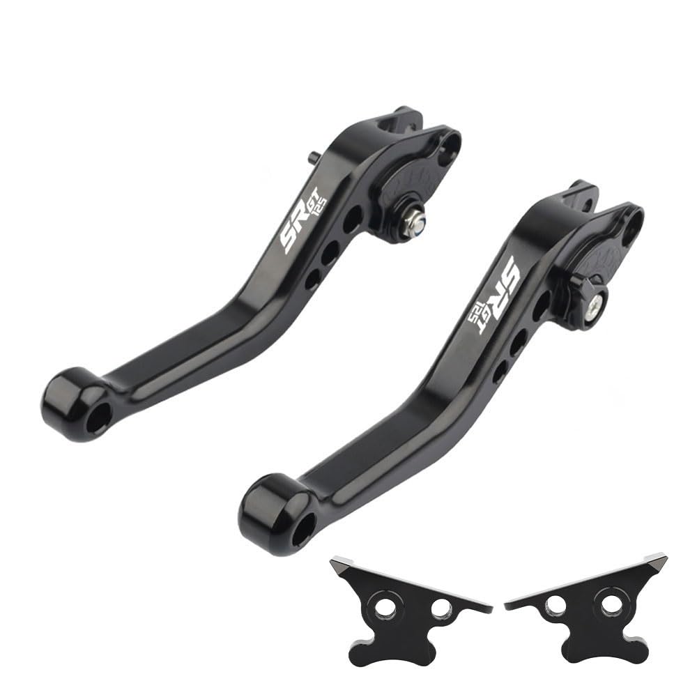 Beqlxta Color35 Brake Clutch Adjustable Lever​ For Sr Gt125 2021-2023 Motorcycle Accessories Parts Handle Set For Gt 125 2022 2023 2021 Short Brake Clutch Levers(Color35)