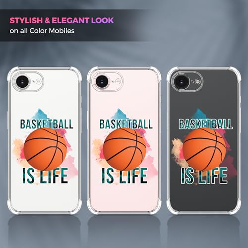 Coque iPhone 16e antichoc avec protection arrière transparente GlamCase