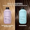 Bondbar Bonding Blue Shampoo, Netralizes Brassiness for Brunettes, Hydrating, Cruelty Free, Vegan, Paraben Free, 8 Oz