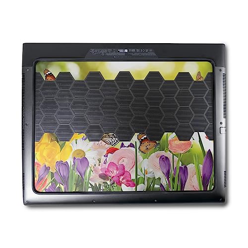 Image of MightySkins Skin Compatible with Alienware M18 R1 (2023) Full Wrap Kit - Butterfly Hangout | Protective, Durable, and Unique Vinyl Decal wrap Cover | Easy to Apply & Change Styles | Made in The USA