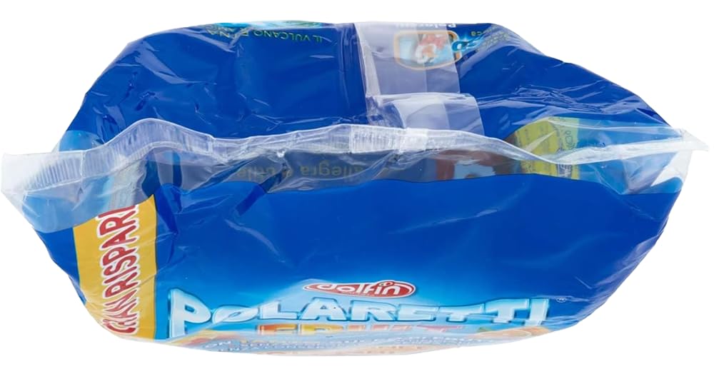 Fruit BLU Doppia Confezione con 20 Ghiaccioli al gusto di Frutta Assortita: Arancia, Fragola, Amarena e Limone per polaretti 840ml