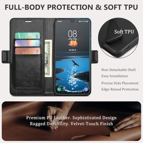 UPBestKS for Samsung Galaxy A17/A26 Wallet Case RFID Blocking, Black by UPBestKS - Used condition - Image 3